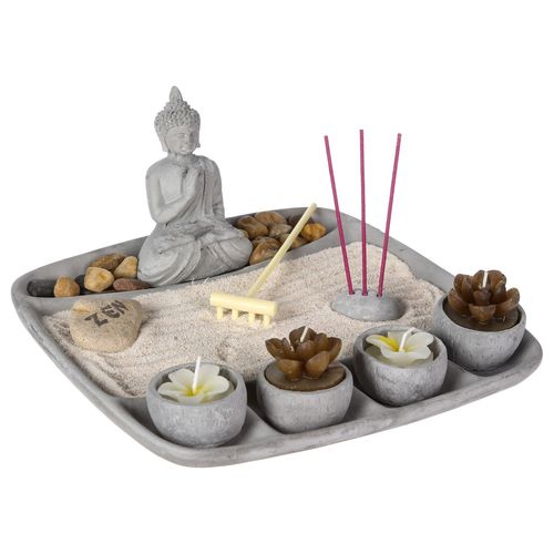 Jardin zen en ciment - Gris