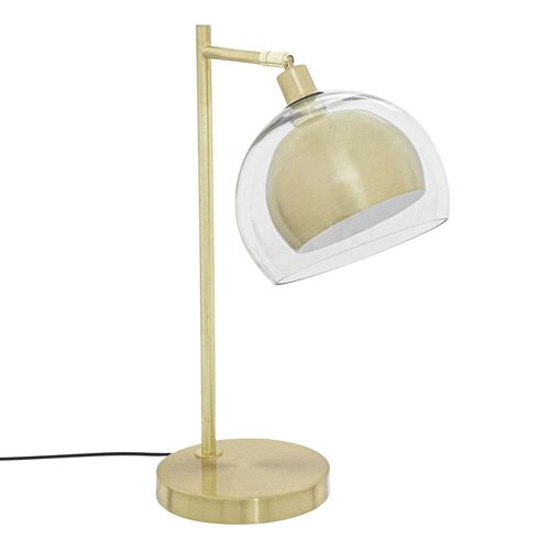 Lampe À Poser Bellezza - H. 48 Cm - Doré