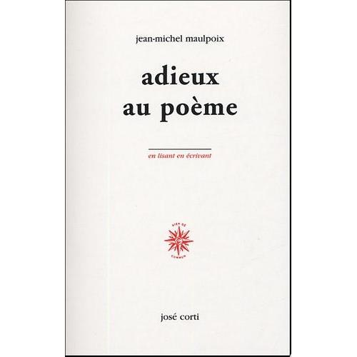 Adieux Au Poème