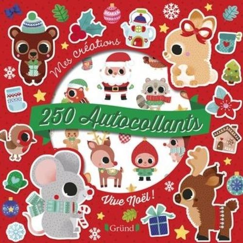 Vive Noël ! - Avec 250 Autocollants