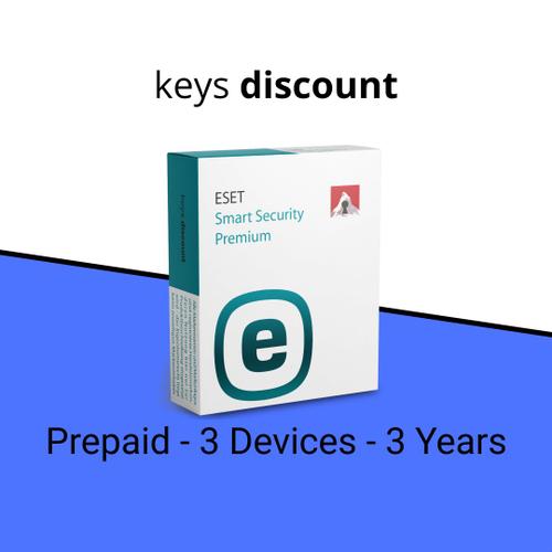 Eset Smart Security Premium (3 Pc - 3 Ans)