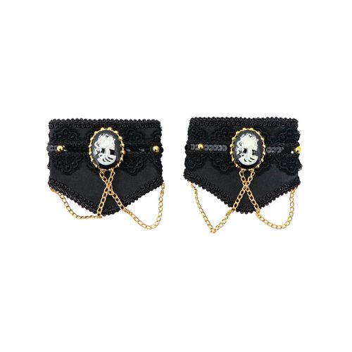 Manchettes Gothiques Noires
