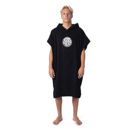 Poncho Ripcurl Wet As Hooded Towel 90 Black