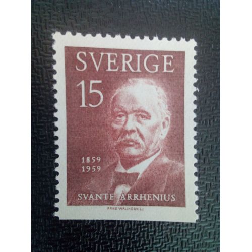 Timbre Suede Yt 444a Arrhenius, Svante 1959 ( 61004 )