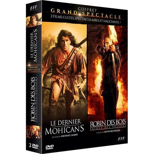 Le Dernier Des Mohicans + Robin Des Bois, Prince Des Voleurs - Pack