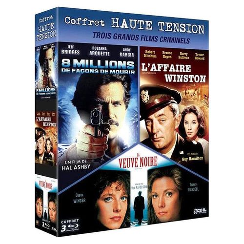 La Veuve Noire + 8 Millions De Façons De Mourir + L'affaire Winston - Blu-Ray