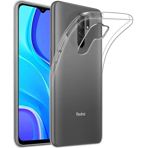 Xiaomi Redmi 9 Housse Etui Housse Coque De Protection Silicone [Transparent]