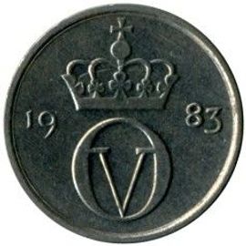 Norvège (Norge), 10 Ore 1983