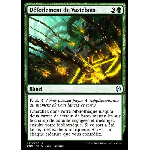 Déferlement De Vastebois - Mtg - Renaissance De Zendikar - U - 217/280