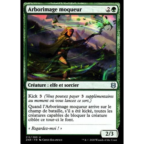 Arborimage Moqueur - Mtg - Renaissance De Zendikar - U - 212/280