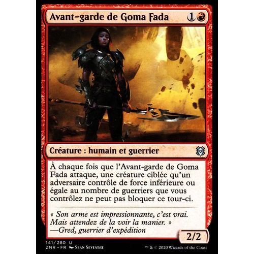 Avant- Garde De Goma Fada - Mtg - Renaissance De Zendikar - U - 141/280