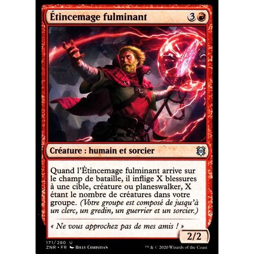 Etincemage Fulminant - Mtg - Renaissance De Zendikar - U - 171/280