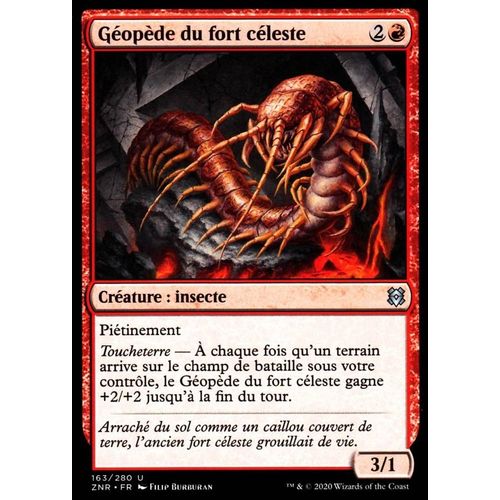 Géopède Du Fort Céleste - Mtg - Renaissance De Zendikar - U - 163/280