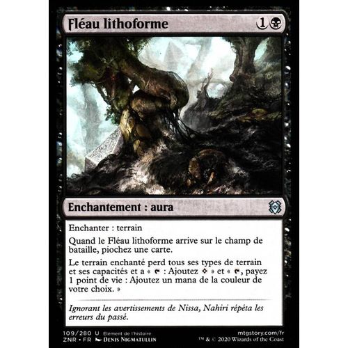 Fléau Lithoforme - Mtg - Renaissance De Zendikar - U - 109/280