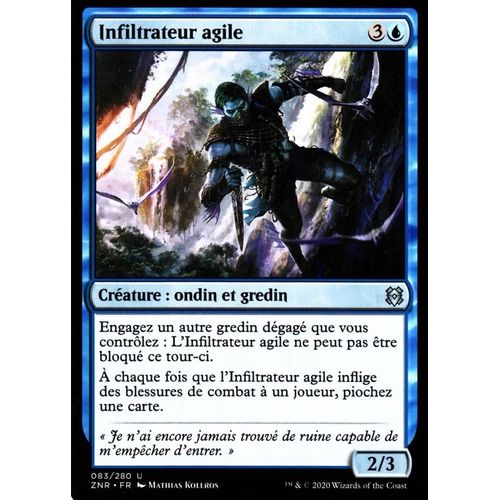 Infiltrateur Agile - Mtg - Renaissance De Zendikar - U - 83/280