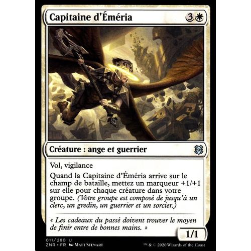 Capitaine D'eméria - Mtg - Renaissance De Zendikar - U - 11/280