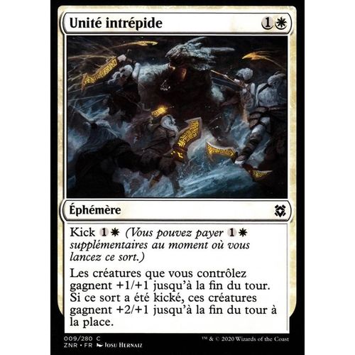 Unité Intrépide - Mtg - Renaissance De Zendikar - C - 9/280