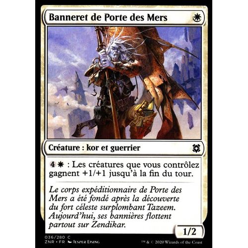 Banneret De Porte Des Mers- Mtg - Renaissance De Zendikar - C - 36/280