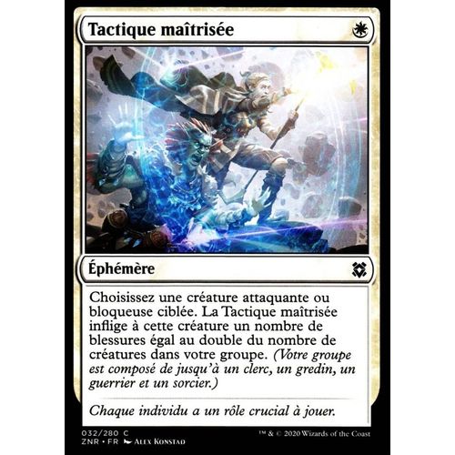 Tactique Maîtrisée - Mtg - Renaissance De Zendikar - C - 32/280