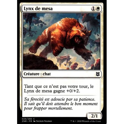 Lynx De Mesa - Mtg - Renaissance De Zendikar - C - 28/280