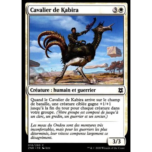 Cavalier De Kabira - Mtg - Renaissance De Zendikar - C - 18/280