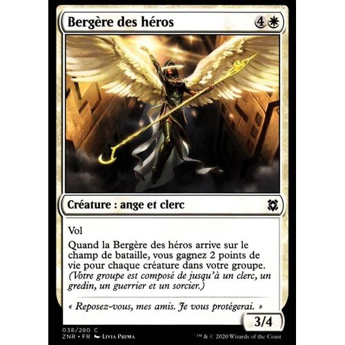Bergère Des Héros - Mtg - Renaissance De Zendikar - C - 38/280