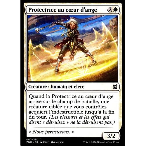Protectrice Au Coeur D'ange - Mtg - Renaissance De Zendikar - C - 3/280
