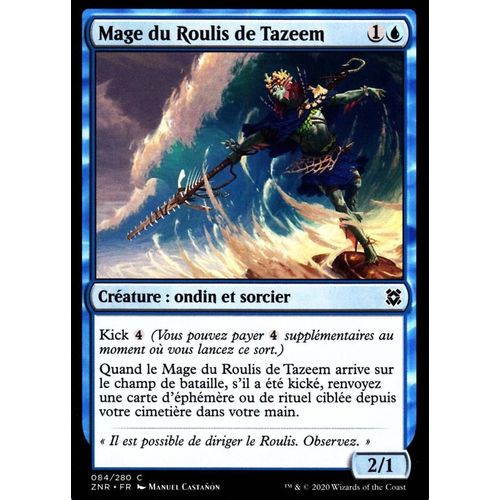 Mage Du Roulis De Tazeem - Mtg - Renaissance De Zendikar - C - 84/280