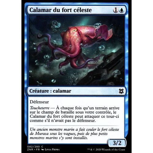 Calamar Du Fort Céleste - Mtg - Renaissance De Zendikar - C - 82/280
