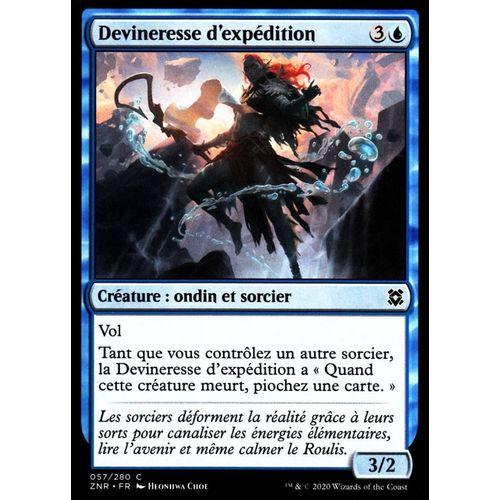 Devineresse D'expédition - Mtg - Renaissance De Zendikar - C - 57/280