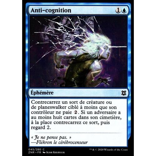 Anti- Cognition - Mtg - Renaissance De Zendikar - C - 45/280