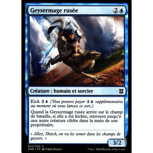 Geysermage Rusée - Mtg - Renaissance De Zendikar - C - 55/280
