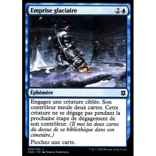 Emprise Glaciaire - Mtg - Renaissance De Zendikar - C - 59/280