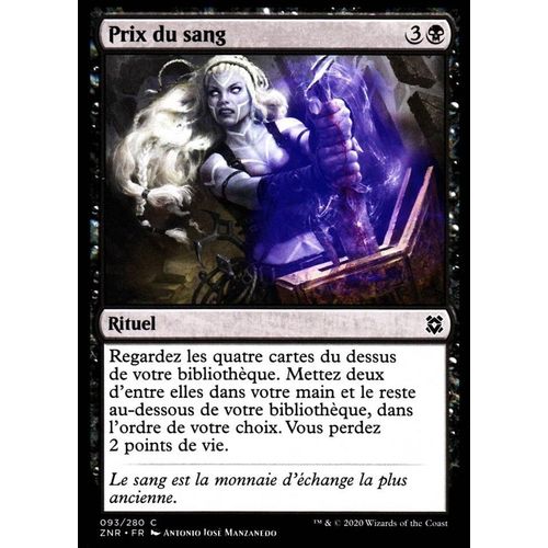 Prix Du Sang - Mtg - Renaissance De Zendikar - C - 93/280