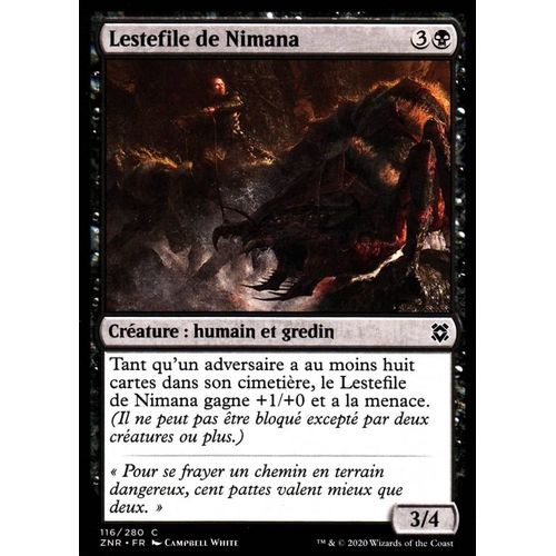 Lestefile De Nimana - Mtg - Renaissance De Zendikar - C - 116/280
