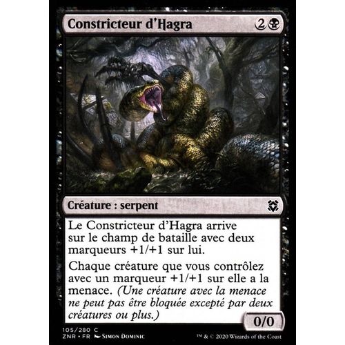 Constricteur D'hagra - Mtg - Renaissance De Zendikar - C - 105/280
