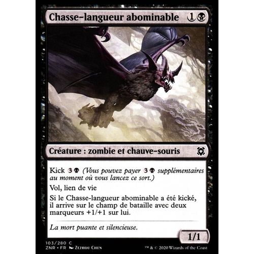 Chasse- Langueur Abominable - Mtg - Renaissance De Zendikar - C - 103/280
