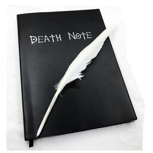 Cahier Death Note + Plume Cosplay Carnet De Light Yagami Misa Raito Kira Déguisement Cosplay