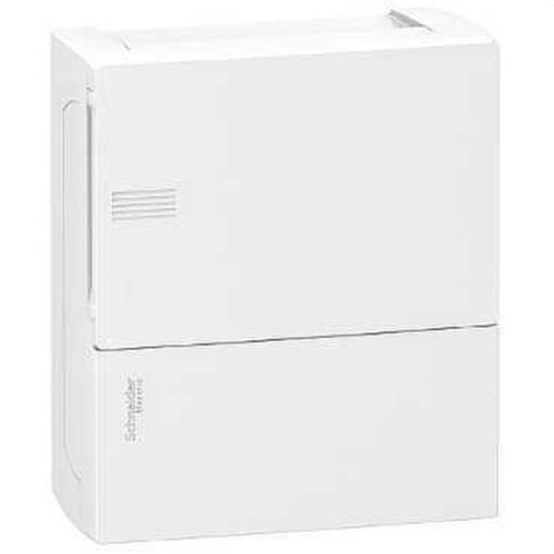 SCHNEIDER MIP10108 | Mini PRAGMA surface box 8 modules porte pleine
