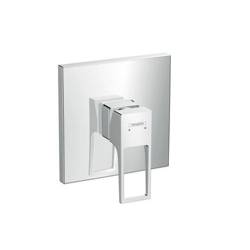 Metropol Set de finition pour mitigeur douche encastré, poignée étrier, chromé (74565000)