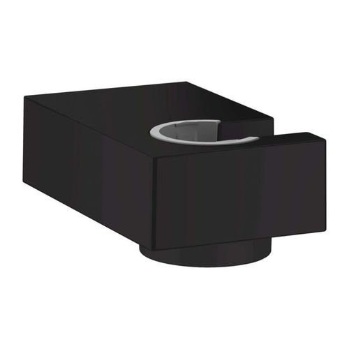 Support mural pour douchette universel E, noir mat (28387670)
