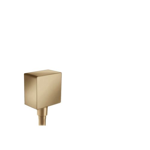 Coude de raccordement Square, bronze brossé (26455140)