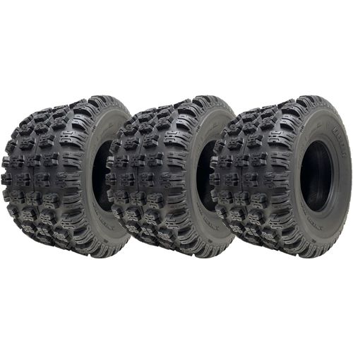 18x10-8 ATV Quad Tyres OBOR Advent Tubeless 255/50-8 Road Legal 102kg (Set of 3)