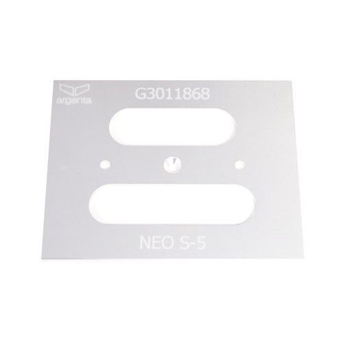 Plaque d'insertion - gabarit de fraisage universel - S5 - Argenta ARGENTA