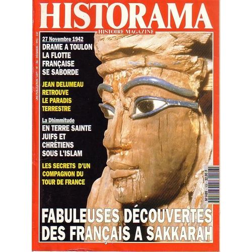 Historama N° 106 : Fabuleuses Decouvertes Des Francais A Sakkarah