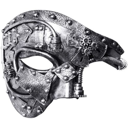 Envoie De France Demi Masque Bonze Cuivré Soudre Engrenage Ado Adulte Soirée Steampunk Pink Punk Mixte Victorien Mascarade