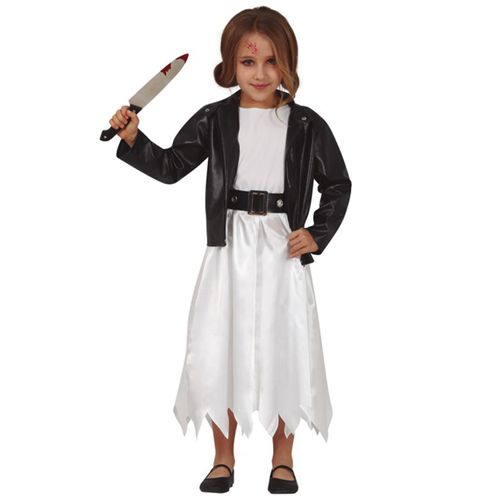 Déguisement Poupée Tueuse Fille - Taille: 5 À 6 Ans (110-115 Cm)