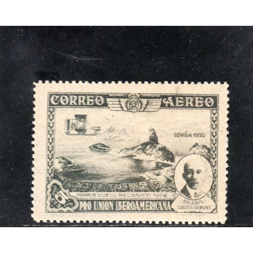 Timbre De Poste Aérienne DEspagne