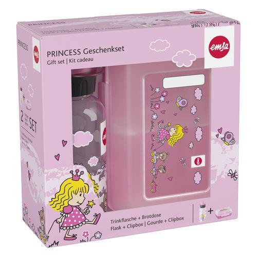 Emsa Gourde Enfant 0,4l + Boîte À Pain Princesse 518137