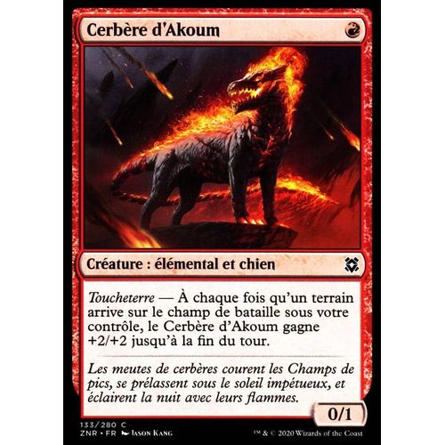 Cerbère D'akoum - Mtg - Renaissance De Zendikar - C - 133/280